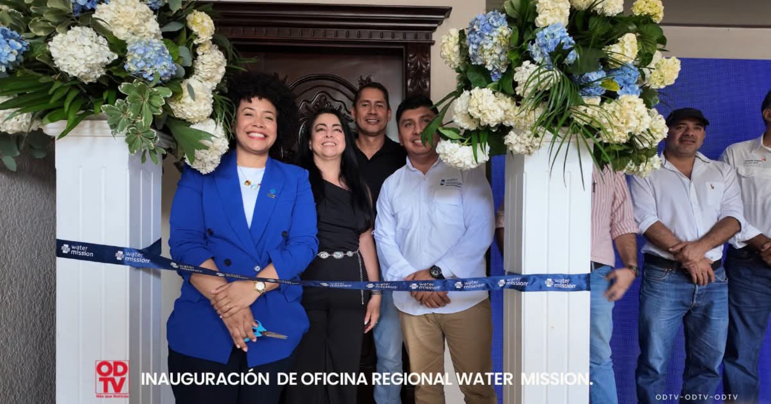 Inauguración de oficina regional de Water Mission